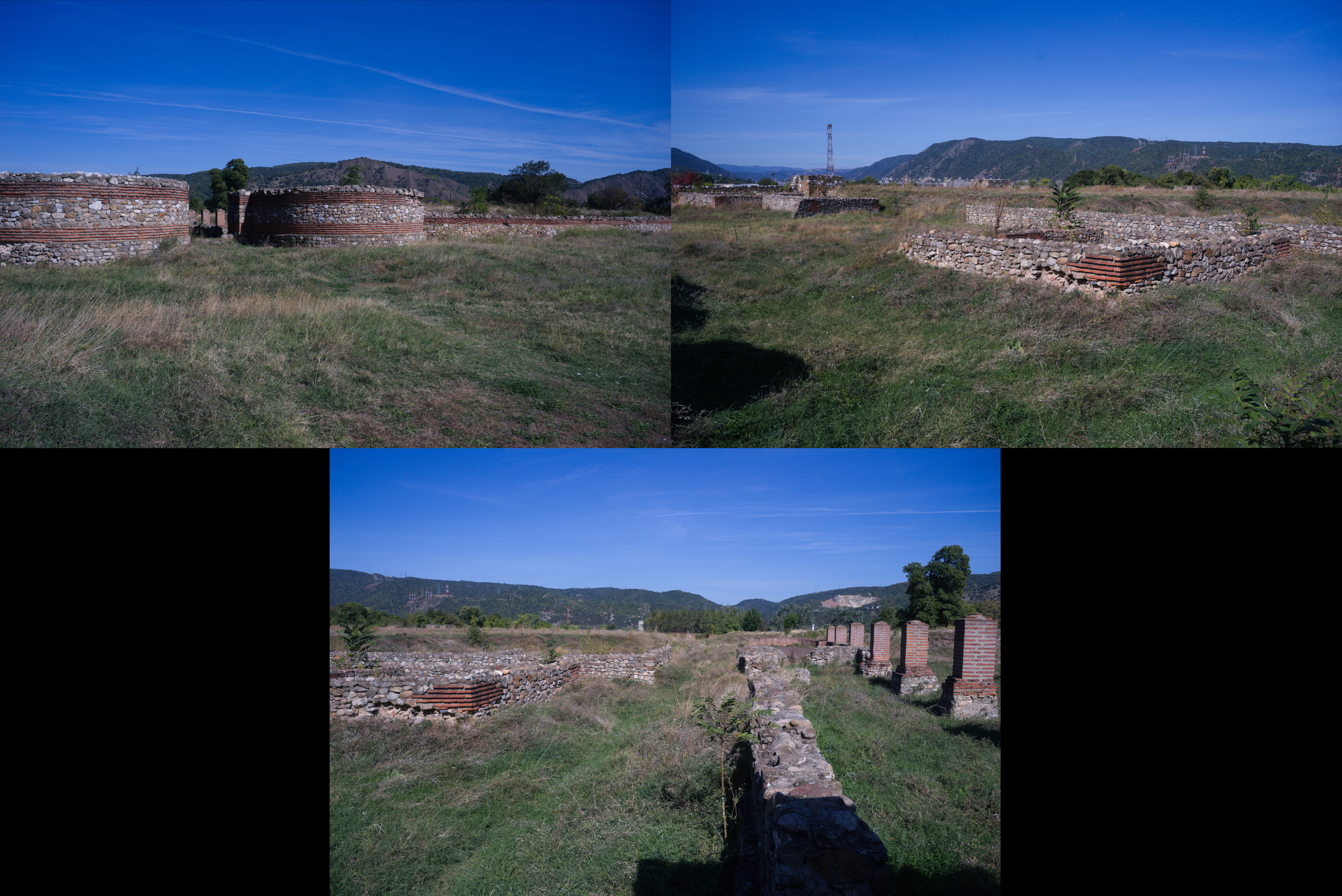 Remaing of the Diana Fortress that was build in the first century A.D.