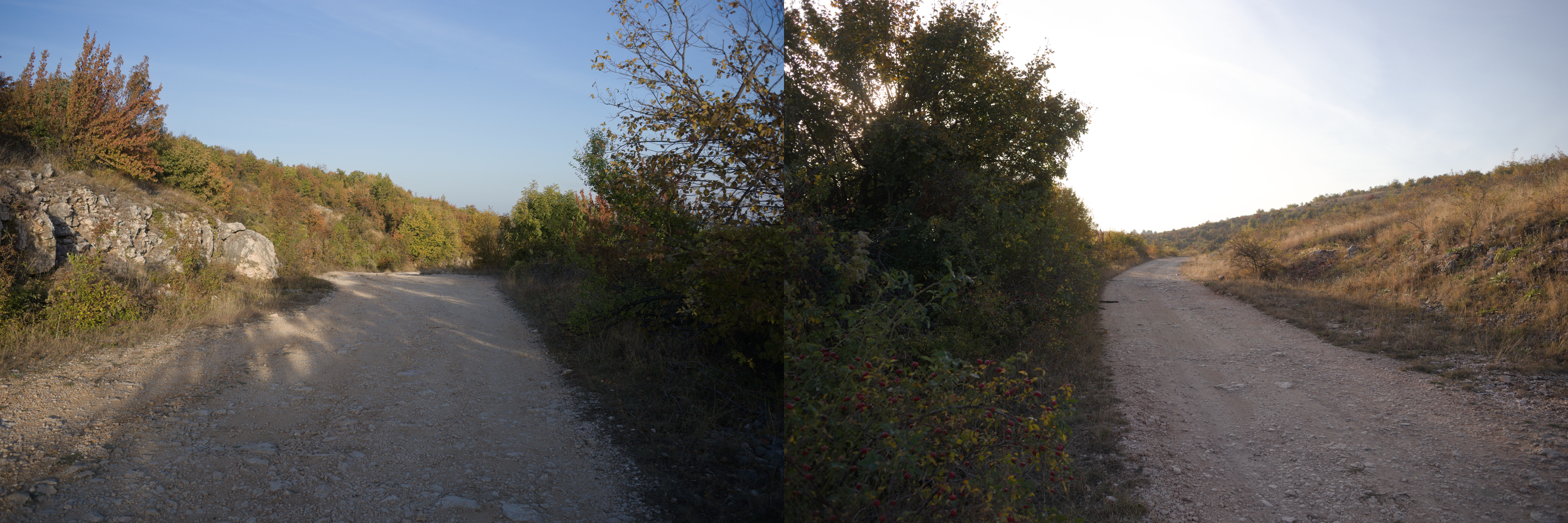 Gravel road along Lazar's Canyon